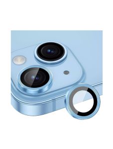 Devia Peak Series Lens Protector (2PCS) For iPhone15 &15 Plus - Blue