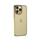 Devia Back Cover for iPhone 15 Plus & 14 Plus Glimmer Series Magnetic Case PC (6.7) - Gold