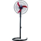 Fresh Al Shabah Stand fan 18 inch With Remote Control 3 Speed and 3 Blades - Black