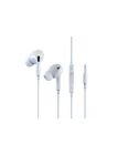 Devia Smart series stereo wired earphone 3.5mm - White