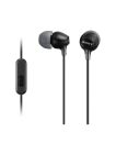 Sony MDR-EX15AP/B In Ear Headphone 4905524931242 - Black