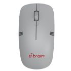 E-train (MO10A) Wireless Optical Mouse 1200DPI - Gray