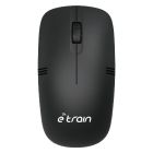 E-train (MO10B) Wireless Optical Mouse 1200DPI - Black
