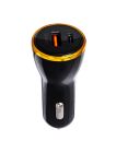 L'avvento (MP318) Ultra-Fast QC3 PD Car Charger with Type-C -18W - Black