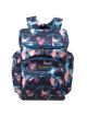 L'avvento (BG77N) - School Backpack Bag - Navy and Pink