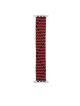 Braided Solo Loop Band Strap For Apple Watch 38mm / 40mm - Black*Red