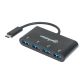 Manhattan162746 USB 3.1Gen 1 Type-C Hub 4 Type-A Ports Bus Power 