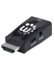 Manhattan Display HDMI to VGA Micro Converter with Audio Optional USB Micro-B Power Port - 151542 - Black