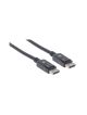 Manhattan 394758 Cable DisplayPort DP-Male To DP-Male 2.0m - Black