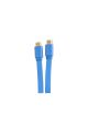 E-train (CV890) - HDMI to HDMI Flat Cable - Gold Plated - 1.8M - Blue