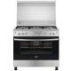 زانوسى بوتاجازCool Cast غاز5 شعلة مع فرن غاز وموقد- ZCG91236XA - 6464