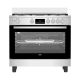 Beko Gas Cooker 5 Burners - Black * Silver - GGR 15325 FX NBE