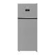 Beko Refrigerator 367 Liter No Frost Digital Inverter - Silver - RDNE420K02DXIDTEG