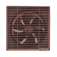 Toshiba Bathroom Ventilating Fan 25 cm - Privacy Grid - Brown - VRH25S1N