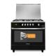 Fresh Hummer Hydraulic Gas Cooker 5 Burners - Black * Silver - 16946