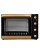 Fresh Elite Electric Oven With Grill With Fan - 65 Liter 2200 Watt - Black Gold - 500012377