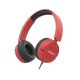 Etrain (HP63R) Wired Stereo Foldable Headphone With MIC 1.5M - Red