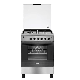 Zanussi, Gas Cooker Steel Max 60CM 4 Burners Full Safety Stainless steel - ZCG623A6XA 