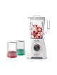 Moulinex - Blend force Blender 800 watt (glass jug) With Grinder + Moulinex Chopper - LM4231EG