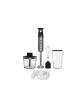 TORNADO Hand Blender 600 Watt With Stainless Steel Whisk - Black -THB-600W