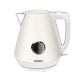 Tornado Kettle Stainless Steel  1.7 L -1850-2200W - TKP-2217-TC -   White