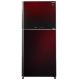 Sharp Refrigerator Inverter Digital No Frost 480L 2 Glass Doors - Red - SJ-GV63G-RD