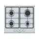 Bosch Cooker Gas Hob 60 cm 4 Burners Series 4 - Stainless steel - PGP6B5O62Q