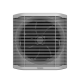 Tornado Bathroom Ventilating Fan 30 cm  Privacy Grid - Black x Grey - TVS-30BG