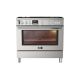 Zanussi Tastemax Air Fryer Gas Cooker - 5 Burners - Stainless Steel - ZCG97326XA