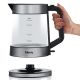 Mienta - Electric Kettle - 1.7 Liter - 2200 Watt – Silver - EK201837A