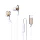 Remax Smart Series Dual Wired Earphone Type-C - Black - RM-A670A