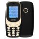 KgTel KG3310 - Black*Gold - Dual SIM -