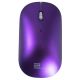 2B (MO877) 2.4GHz Slim Wireless Optical Mouse with Blue Light - Purple