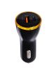 L'avvento (MP318) Ultra-Fast QC3 PD Car Charger with Type-C -18W - Black