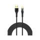 Devia Star Series A-Lightning Woven Cable 2.4A 1M Data&Charging - Black