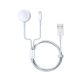 DEVIA EA199 Smart Series 2 In 1 Apple Watch Charging Cable 1.2m - White