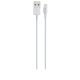 Comma Jub Series Mfi Certified Cable 5V 2.4A - 1M - Wire material TPE EC414 - White