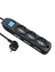 I lock Power Strip 9 Outlets with Switch 16 A - Black