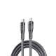 Remax – Fast Charging Data Cable - 30 watt  - 1.2 Meter - Black - RC-C150