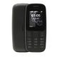 Nokia 105 - Dual SIM - Black